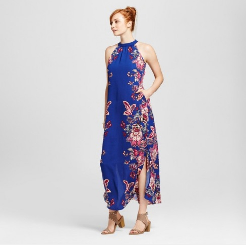 Xhilaration High Neck Maxi - Picture 1 of 6
